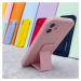 Silikónové puzdro na Apple iPhone 13 Wozinsky Kickstand sivé