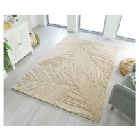 Kusový koberec Solace Lino Leaf Natural - 160x230 cm Flair Rugs koberce