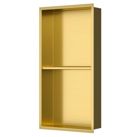 Vstavaná polička SAT Aurum zlatá 33x63 cm SATAURN6030SBG