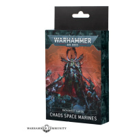 Games Workshop Datasheet Cards: Chaos Space Marines