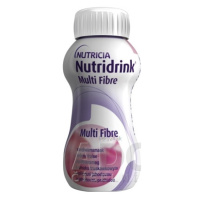Nutridrink Multi Fibre s jahodovou príchuťou 4x200 ml