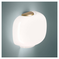 Foscarini Chouchin 3 Semi nástenné biela/zlatá