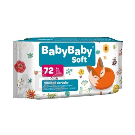 BabyBaby Soft Vlhčené obrúsky 72KS