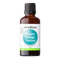 VIRIDIAN Nutrition organic ginkgo biloba tincture 50 ml