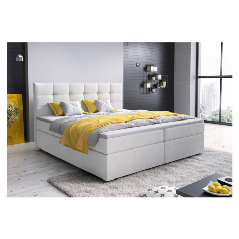 Expedo Čalúnená posteľ boxspring GLOSE, 180x200, cosmic 10 + topper