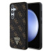 Guess PU Leather 4G Triangle Metal Logo Samsung Galaxy S24+ 5G S926 GUHCS24MPG4GPK Black