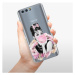 Odolné silikónové puzdro iSaprio - Pink Bubble - Huawei Honor 9