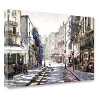 Obraz Styler Canvas Watercolor Paris II, 60 × 80 cm