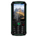 EVOLVEO StrongPhone W4, vodeodolný odolný telefón Dual SIM, čierno-zelený