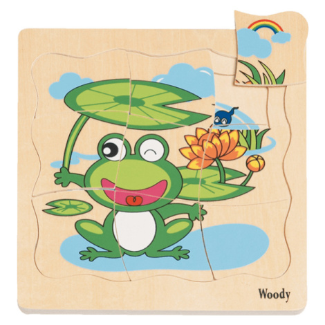 Puzzle – vývoj žaby Woody