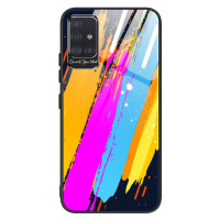 Puzdro pre Apple iPhone XR Color Glass TPU s tvrdeným sklom na zadnej strane a ochranou kamery v