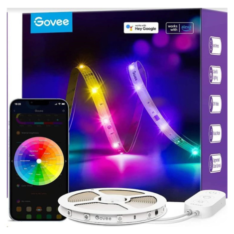 Govee WiFi RGBIC PRE Smart LED pásik 5m