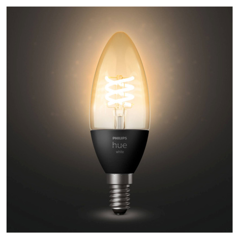 Philips Hue sviečková White filament E14 4,5W