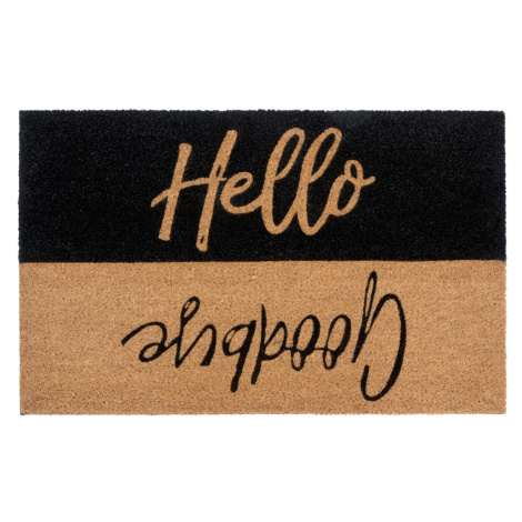 Rohožka Hello, goodbye 105709 - na ven i na doma - 45x70 cm Hanse Home Collection koberce