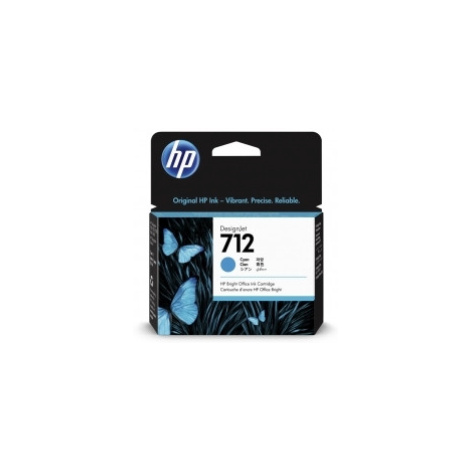 HP 712 Atramentová kazeta Cyan DesignJet Ink, 29-ml, (3ED67A)