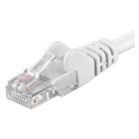 Patch kábel UTP RJ45-RJ45 level CAT6, 5m, biela