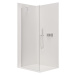 CERANO - Sprchová zástena Walk-in Onyx YL/P - chróm, transparentné sklo - 150x200 cm, CER-CER-80