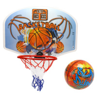Basketbalový kôš 41x31cm s loptou
