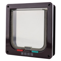 Bentech HS190 Dvierka pre psov a mačky hnedá S 190 x 199 x 20 mm