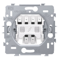 Prístroj prepínač striedavý dvojpólový AS (6) 10A/230V (NIKO)
