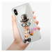 Odolné silikónové puzdro iSaprio - Sir Giraffe - iPhone X