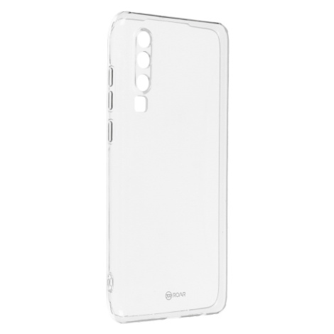 Silikónové puzdro na Huawei P30 Jelly Roar transparentné