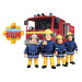 Smoby detská kolobežka trojkolesová Fireman Sam s nastaviteľnou rúčkou 750155