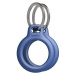 Belkin Bezpečné puzdro na AirTag s krúžkom na kľúče – modré – dual pack
