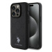 Kryt US Polo USHCP15XPYOK iPhone 15 Pro Max 6.7" black Yoke Pattern (USHCP15XPYOK)