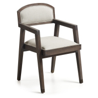 Estila Luxusná štýlová stolička SPARTAN s lakťovými opierkami čalúnená
