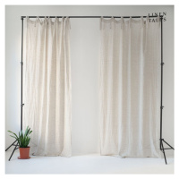 Krémová záclona 130x200 cm Daytime - Linen Tales
