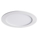 Svietidlo LED 18W, 4000K, 1260lm, IP44, biela, KTS-LP, O220, ROUNDA V2LED18W-NW-W (Kanlux)