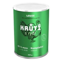 Louie Dog Morčacie s ryžou 400 g