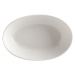 Biely porcelánový hlboký tanier Maxwell & Williams Basic, 20 x 14 cm