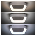 Svietidlo LED stropné svetlo štvorcové Treviso, 48W, 2880lm, stmievateľné, DO (SOLIGHT)
