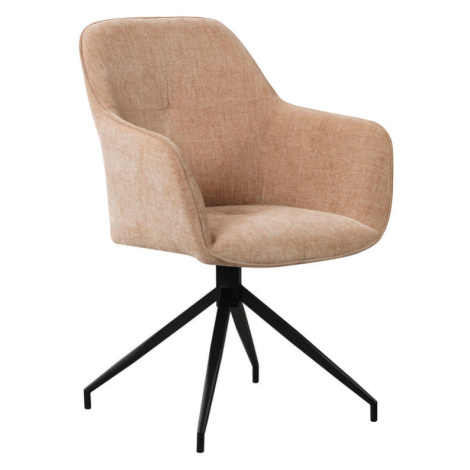 MID.YOU STOLIČKA S PODRÚČKAMI, ženilka, béžová