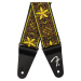 Fender Pasadena Woven Strap, Yellow Wallflower, 2"