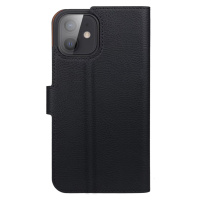 Púzdro XQISIT Slim Wallet Selection Anti Bac for iPhone 12 mini black (42305)