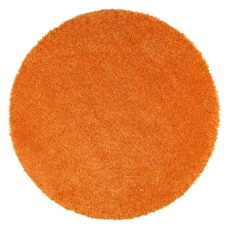 Oranžový koberec Universal Aqua Liso, ø 80 cm