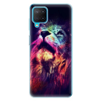 Odolné silikónové puzdro iSaprio - Lion in Colors - Samsung Galaxy M12