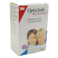 SPOFAPLAST Opticlude Maxi Junior Očná náplasť 5,7 x 8 cm, ortoptická, na liečbu strabizmu 20 ks