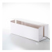 Biely box na nabíjačky YAMAZAKI Web Cable Box