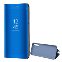 Huawei Y8p, bočné otváracie puzdro s indikátorom hovoru, Smart View Cover, modré (náhradný trh)