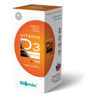 BIOMIN Vitamín D3 premium 2000 I.U. 60 kapsúl