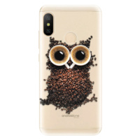 Odolné silikónové puzdro iSaprio - Owl And Coffee - Xiaomi Mi A2 Lite