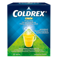 COLDREX Horúci nápoj citrón na chrípku a prechladnutie 10 sáčkov