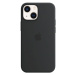 Silikónové puzdro Apple na Apple iPhone 13 Mini MM223ZM/A Silicone Case with MagSafe Midnight