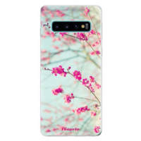 Odolné silikónové puzdro iSaprio - Blossom 01 - Samsung Galaxy S10