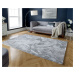 Kusový koberec Eris Marbled Silver Rozmery kobercov: 80x150