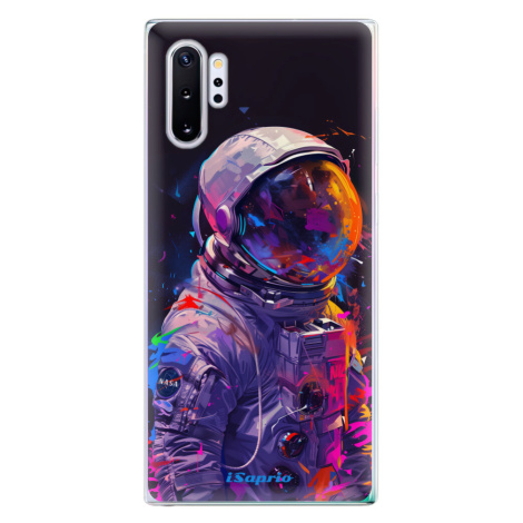Odolné silikónové puzdro iSaprio - Neon Astronaut - Samsung Galaxy Note 10+